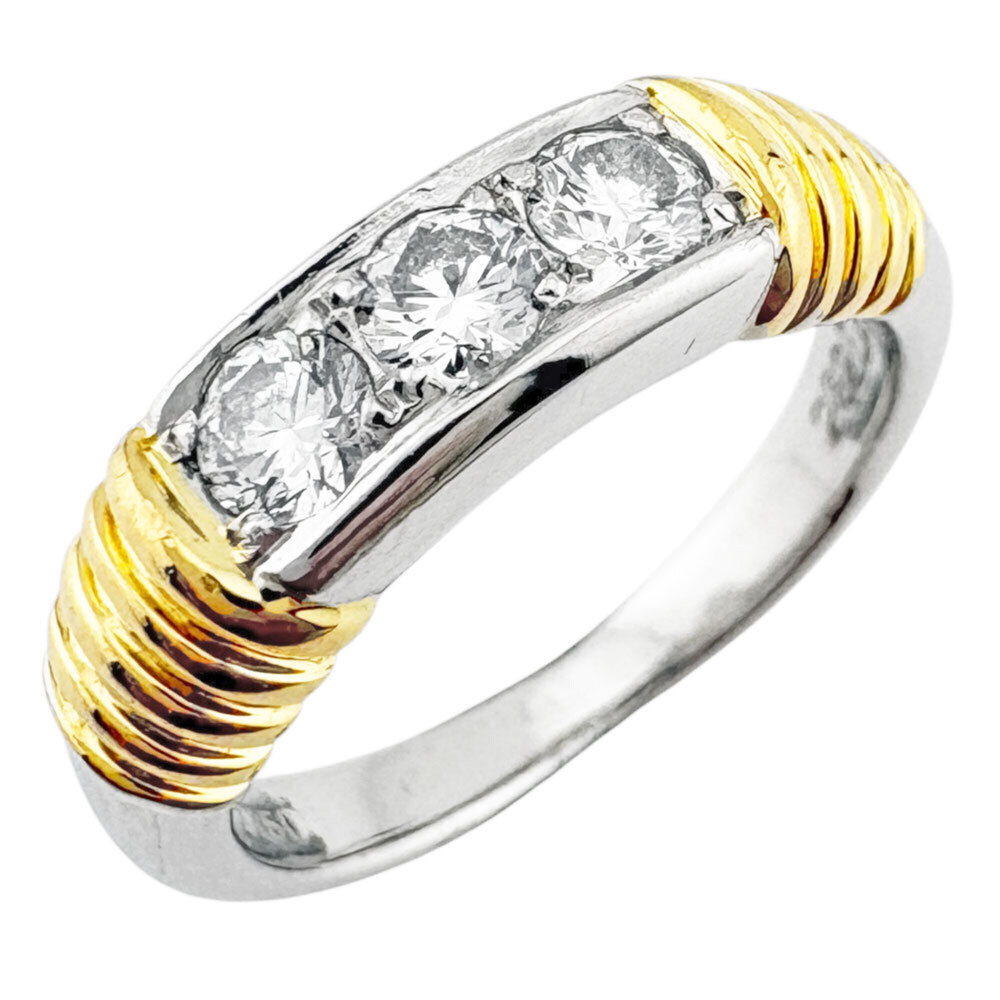 Christian Dior ring, Pt950 platinum diamond ring for women, pinky